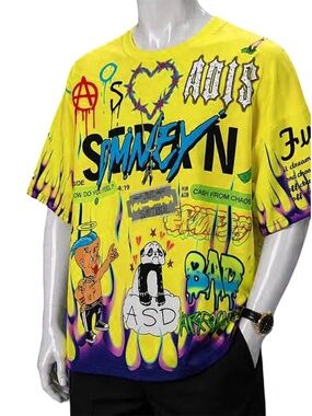 Kirin Strange Cyd Urban Shirt Hip Hop Street Graffiti Graphic Hyperbeast UNISEX